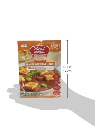 Rasoi Magic Paneer Deewani Handi Seasoning Mix Spices 50Gm/1.76 Oz - Rasoi Magic - Rasoi Magic Mix