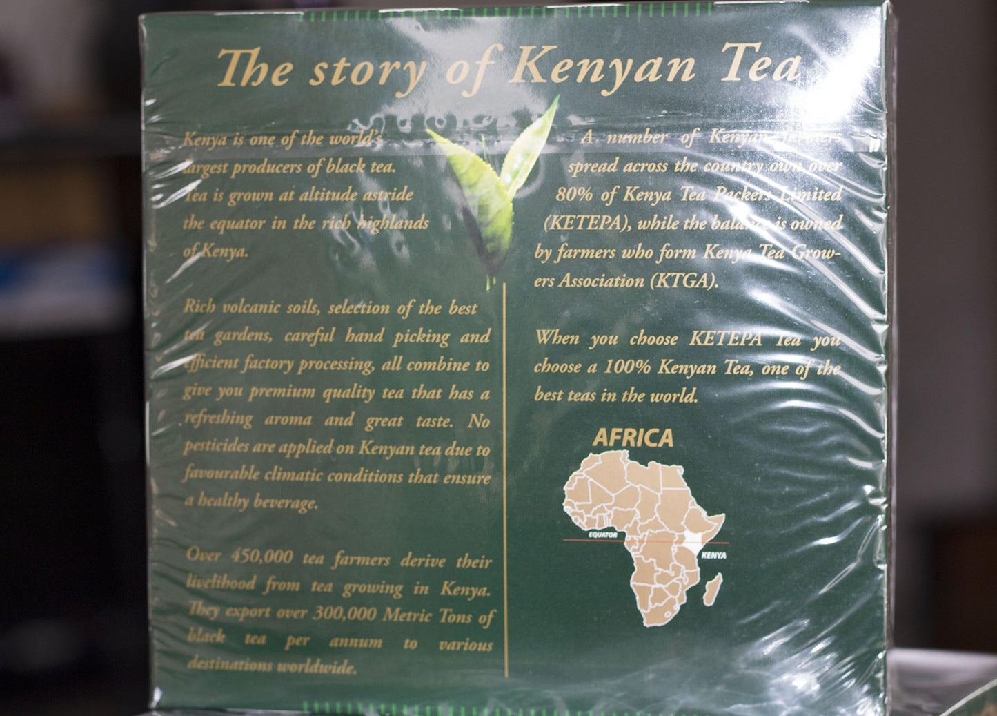 Safari Pure Kenya Teabags 100 teabags