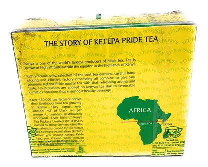 Ketepa Pride Standard Pack, 200g, 100 Tagged Teabags