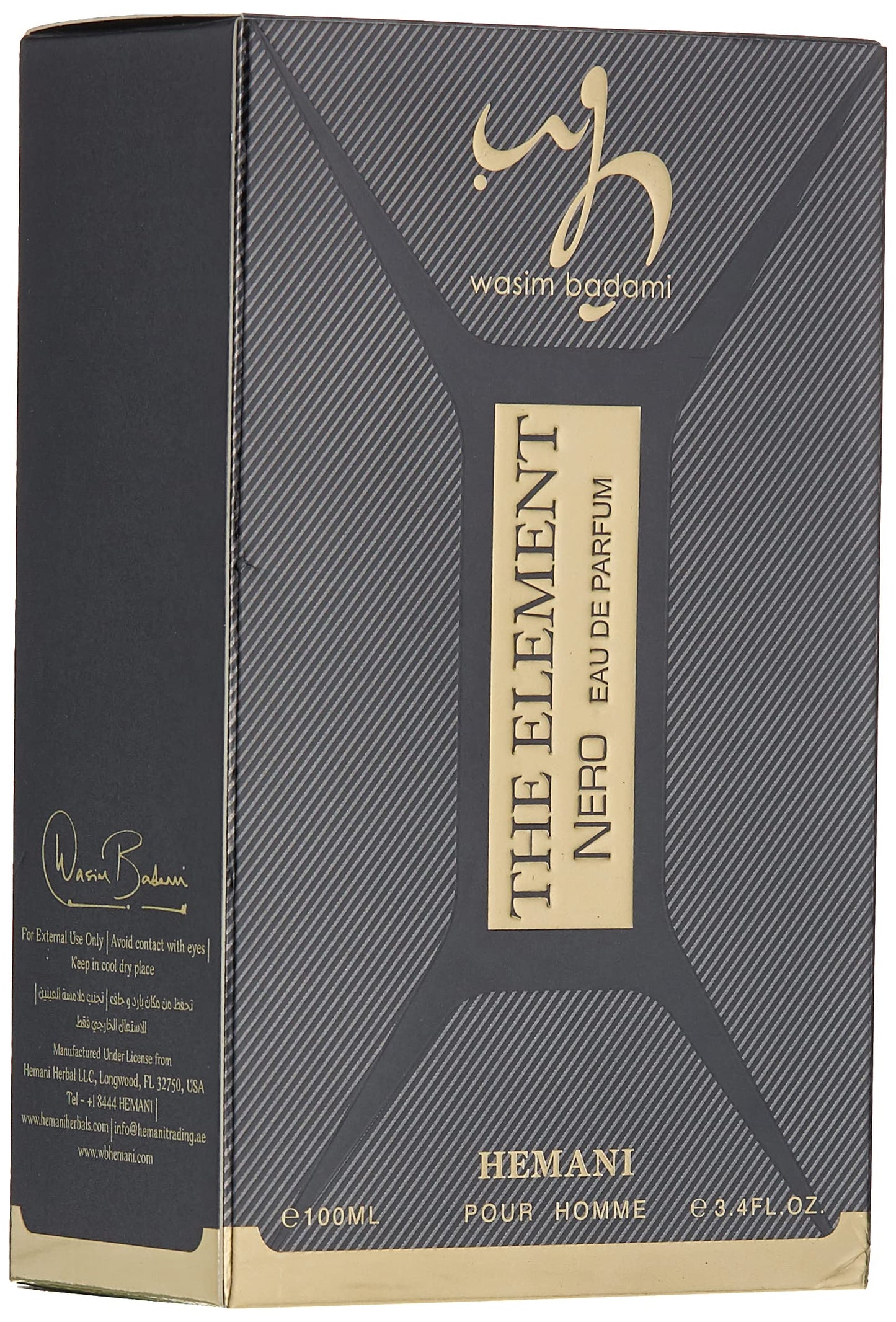 WB by HEMANI Perfume Element Nero 100mL
