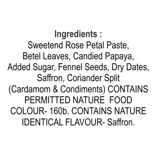 Chandan Mouth Freshener Fresh Mint Paan Royal Maghai | 15 Pieces | 90 Grams | No Tobacco and No Artificial Colours
