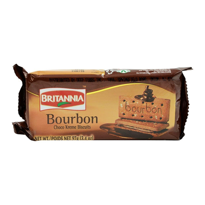 Britannia Bourbon Choco Creme Biscuits 97 gms