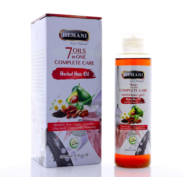 Hemani Herbal Hair Oil 7 oils in 1 Complete Care 200mL