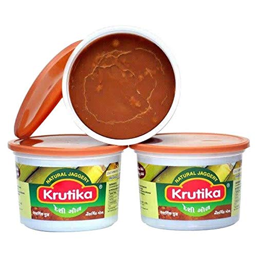 Krutika, Natural Jaggery, 900 Grams(gm)