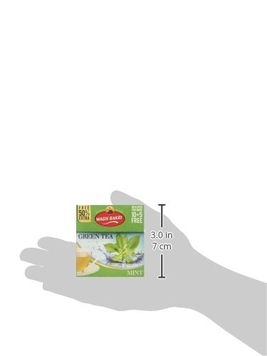 Wagh Bakri- Green tea Mint 25 teabags