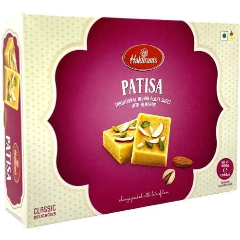 Pack Of 4 - Haldiram's Patisa - 17.65 Oz
