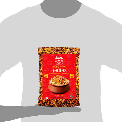 Deep Crispy Fried Onions - 100% Natural - 1.76 lb