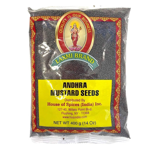 Laxmi Andhra Mustard Seeds 14 Oz