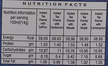 Girnar Instant Tea Premix Variety Pack, 15 Sachets