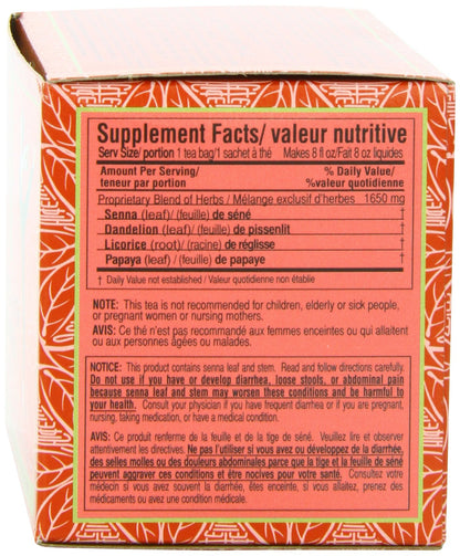 Triple Leaf Brand Super Slimming Herbal Tea, 20-Count