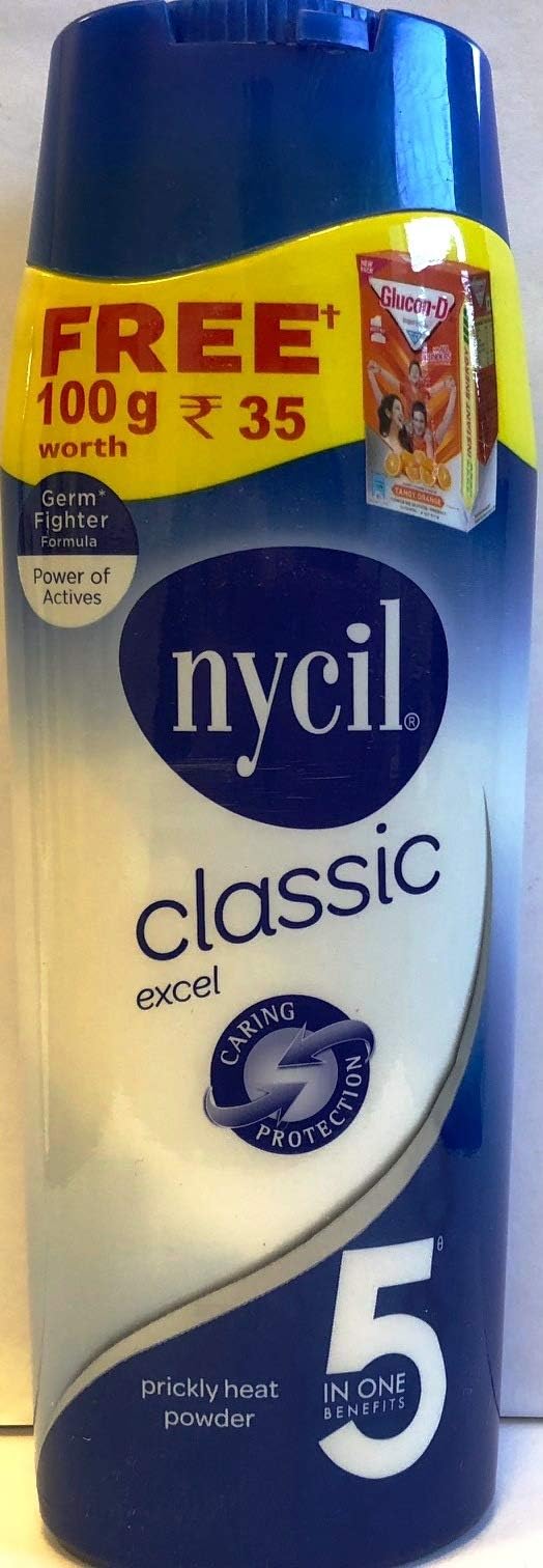 Nycil Classic Prickly Heat Powder 150 gms - Talcum Powder