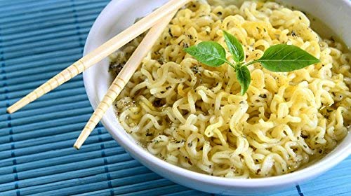 Maggi Masala 2-Minute Noodles India Snack - Largest Pack 2.46 Ounce (Pack of 12)