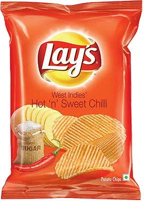 NC Naturals Lays India's (Ships from USA) (West Indies Hot & Sweet, 6 Pack)