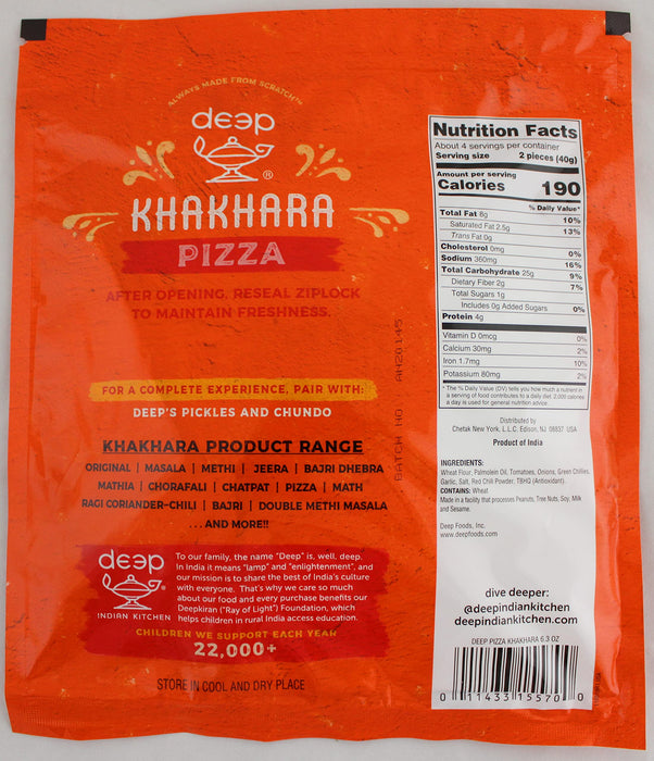 Deep Khakhra, Pizza 200 gms