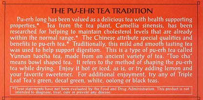 Cholesterid Puerh Tea