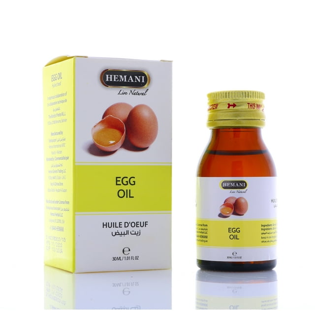 HEMANI Egg Oil 30mL (1 FL OZ) - Edible Oil