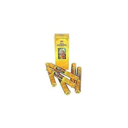 Shree Krishna - 20 Stick Hex Tube - HEM Incense