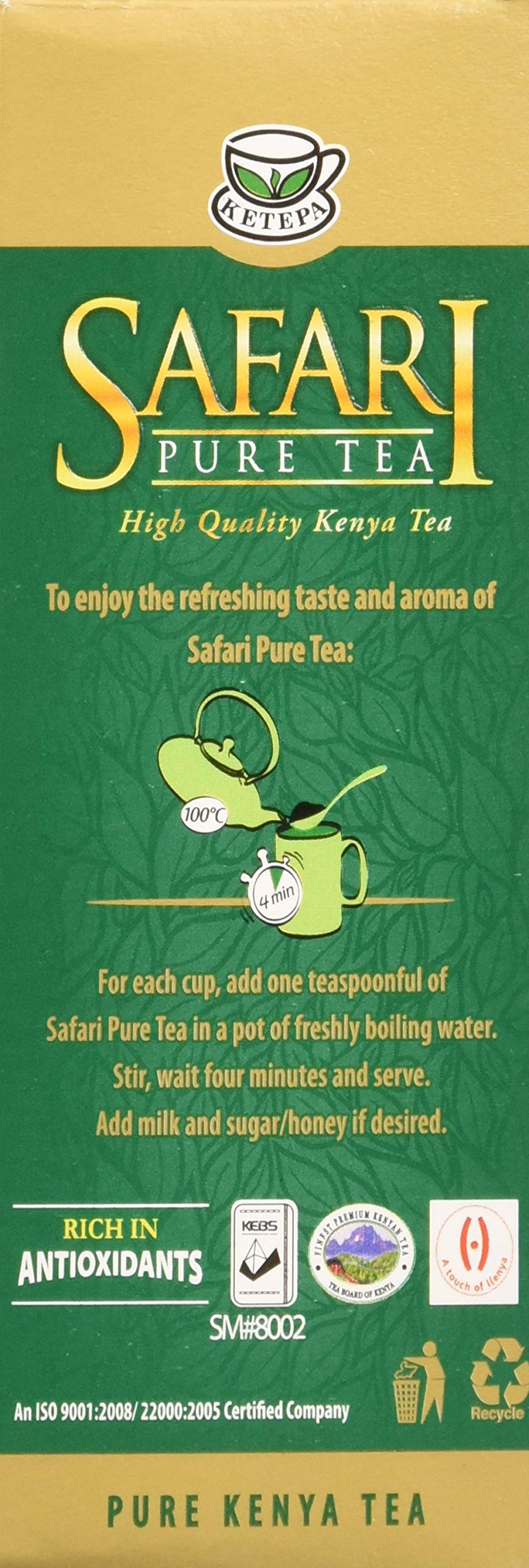 Safari Pure Loose Tea 250g