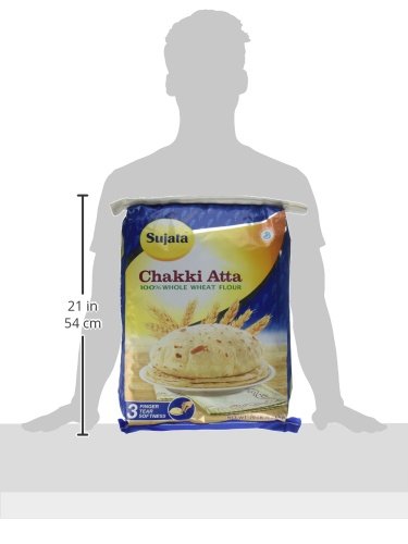 Sujata Chakki Atta 20 lbs - Whole Wheat Atta