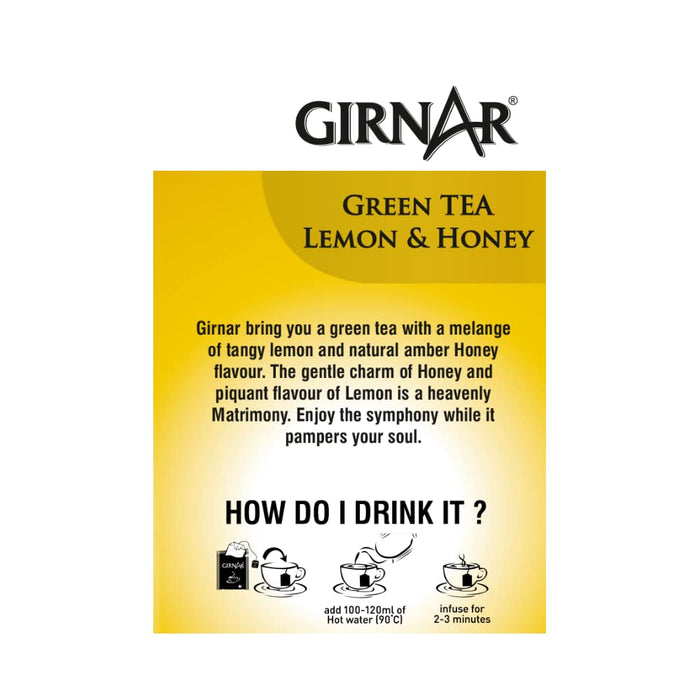 Girnar Green Tea Lemon & Honey (12G)