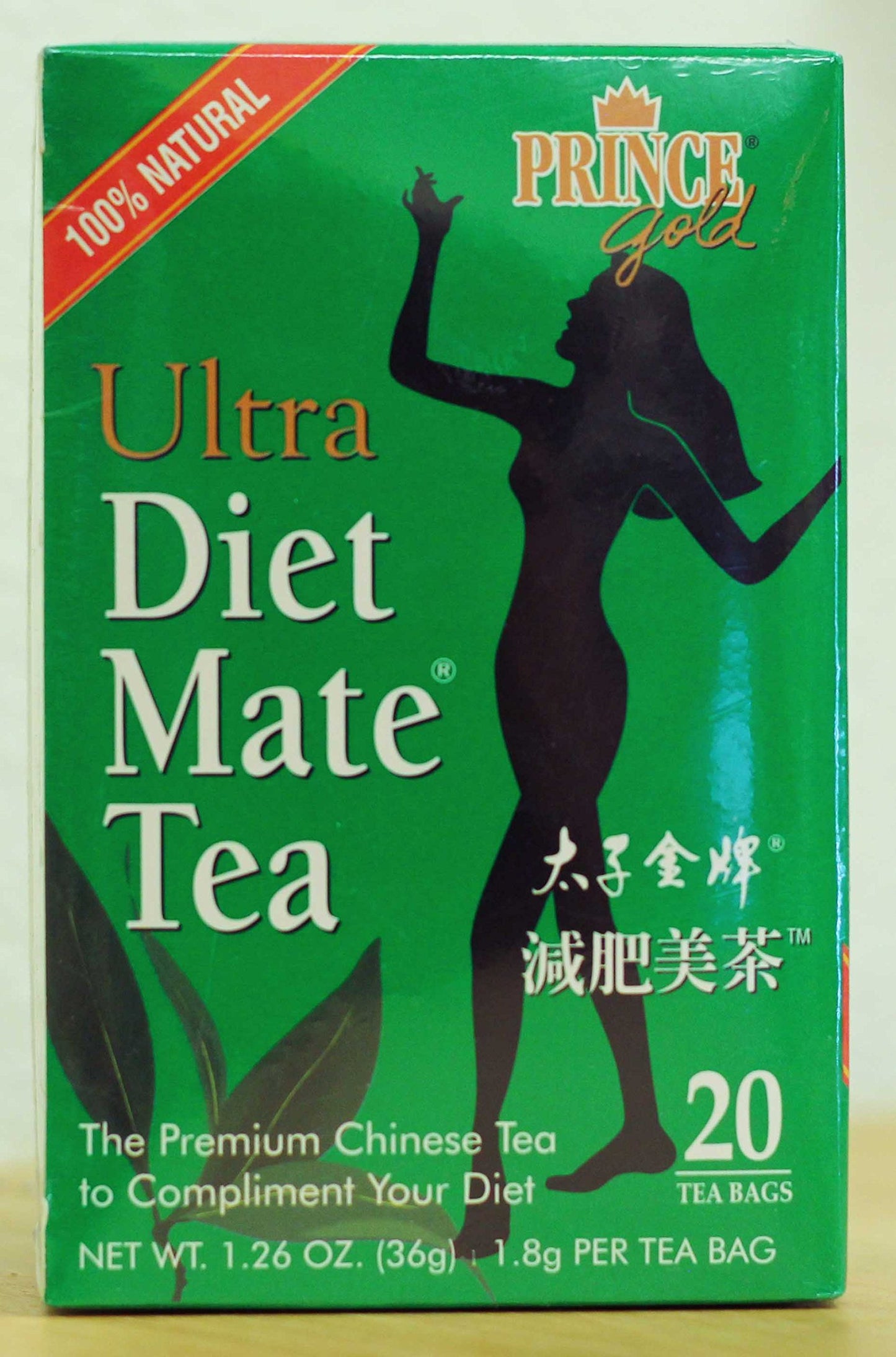 Prince of Peace Ultra Diet Mate Tea, 20 Tea Bags Diet Tea Traditional Medicinal Tea Prince of Peace Tea for Dieting Herbal Tea Bags