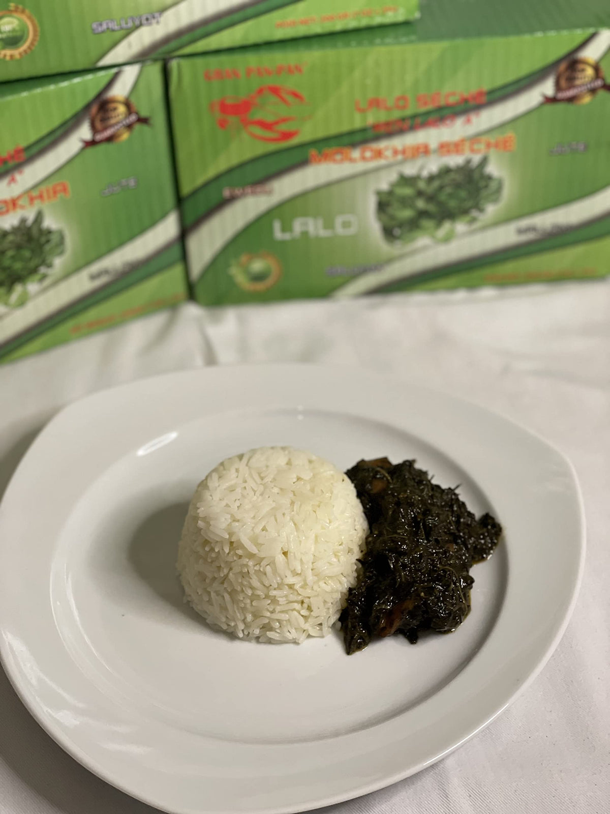Dried Molokhia - Haitian Lalo