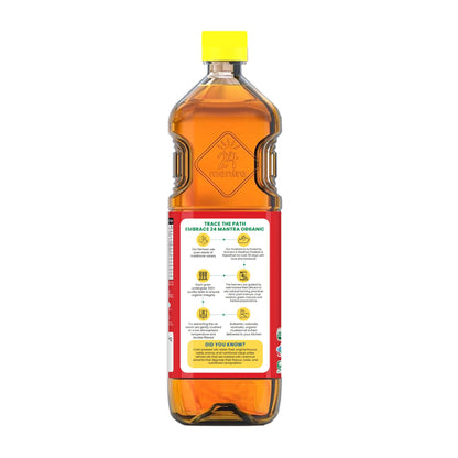 24 Mantra Organic Mustard Oil 1 Litre