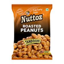 Nutton Roasted Peanuts, 150gm Pack of 2 Tandoori