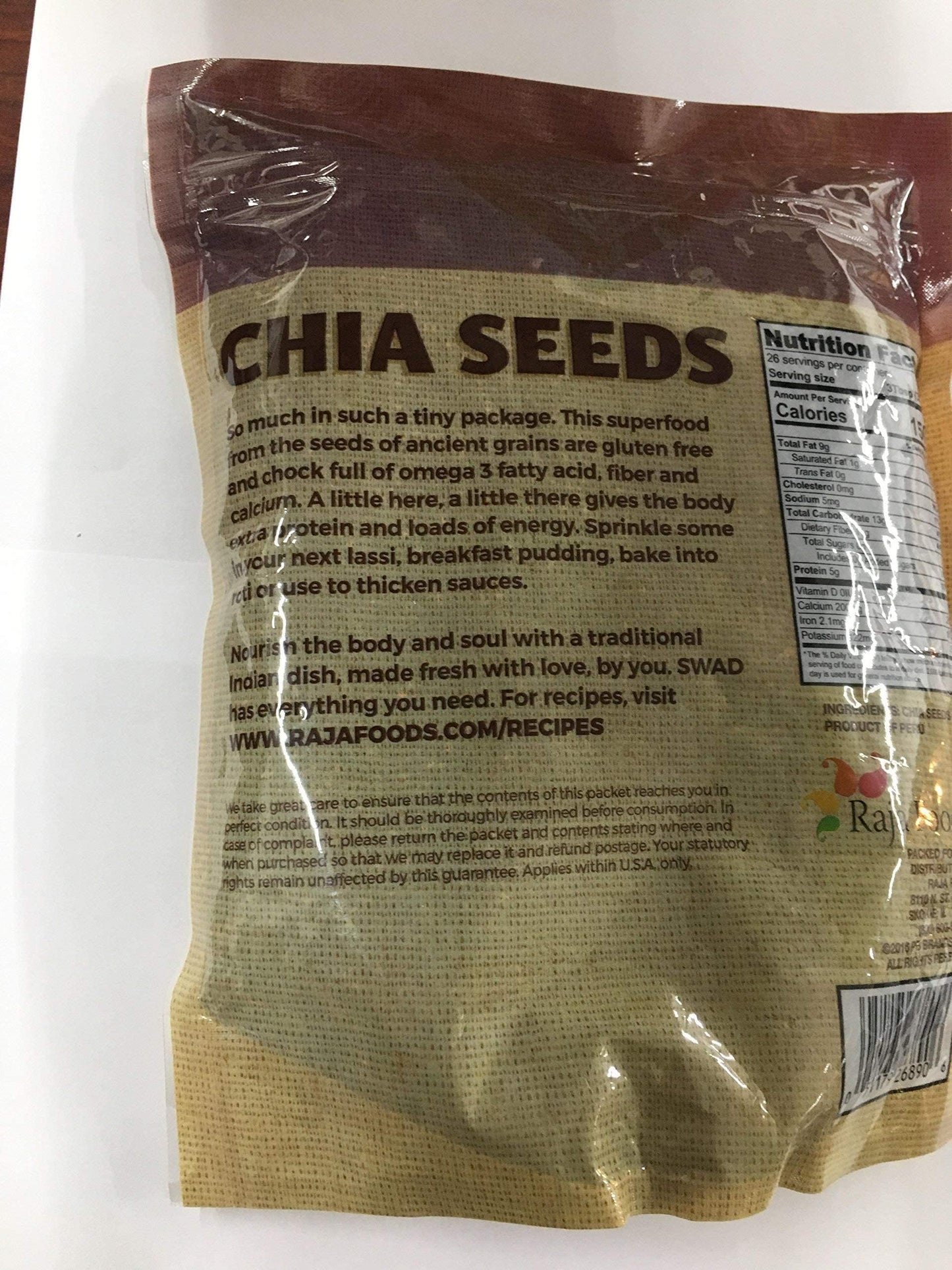 SWAD CHIA SEEDS 800g