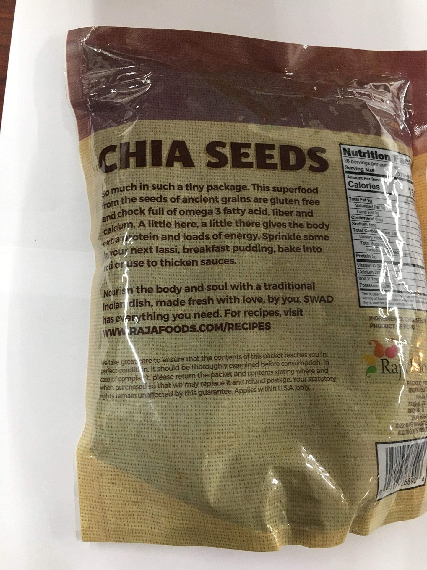 Swad Chia 800 gms - Food / Masala / Dal