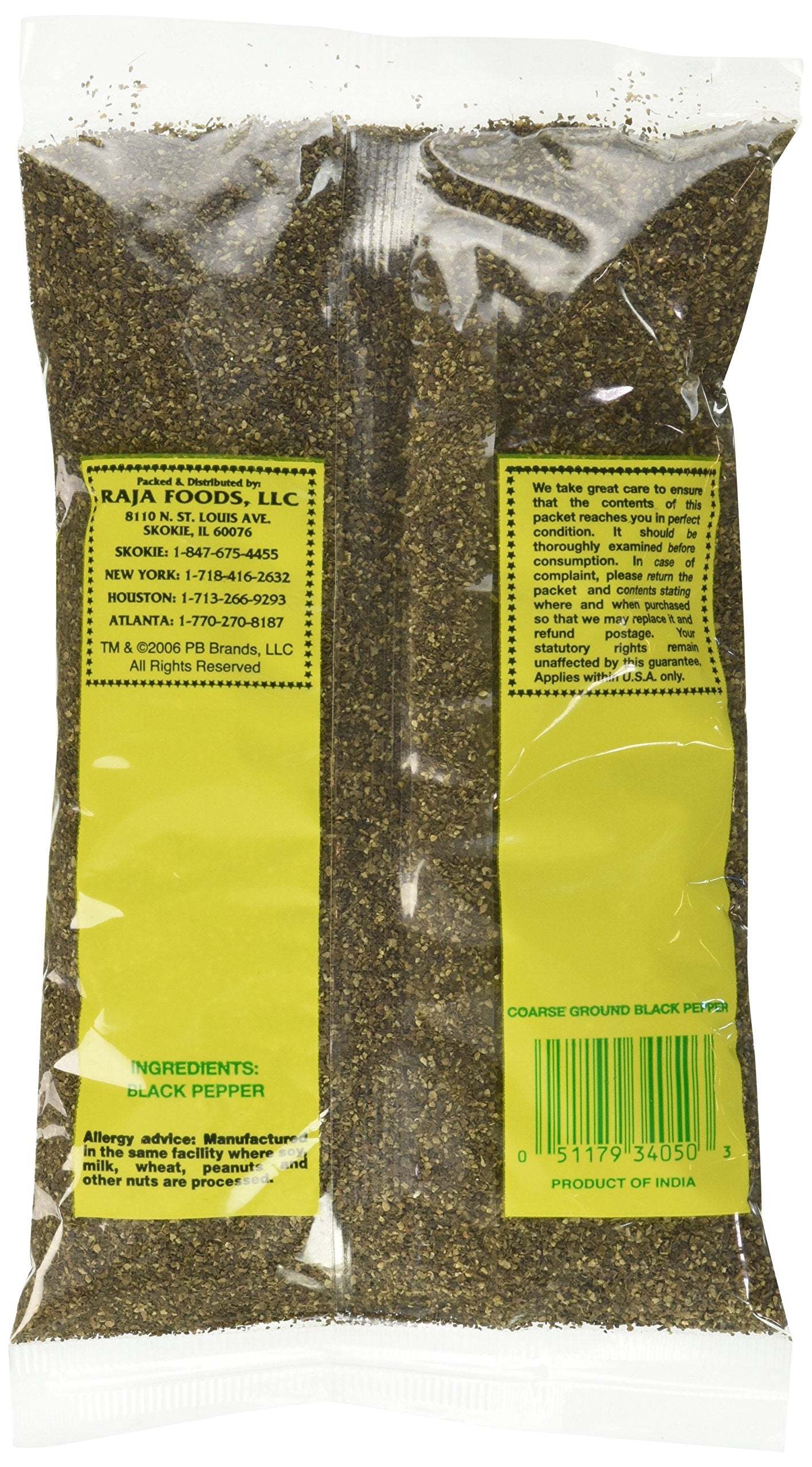 Swad Black Pepper-coarse 7 Oz - Indian Spices