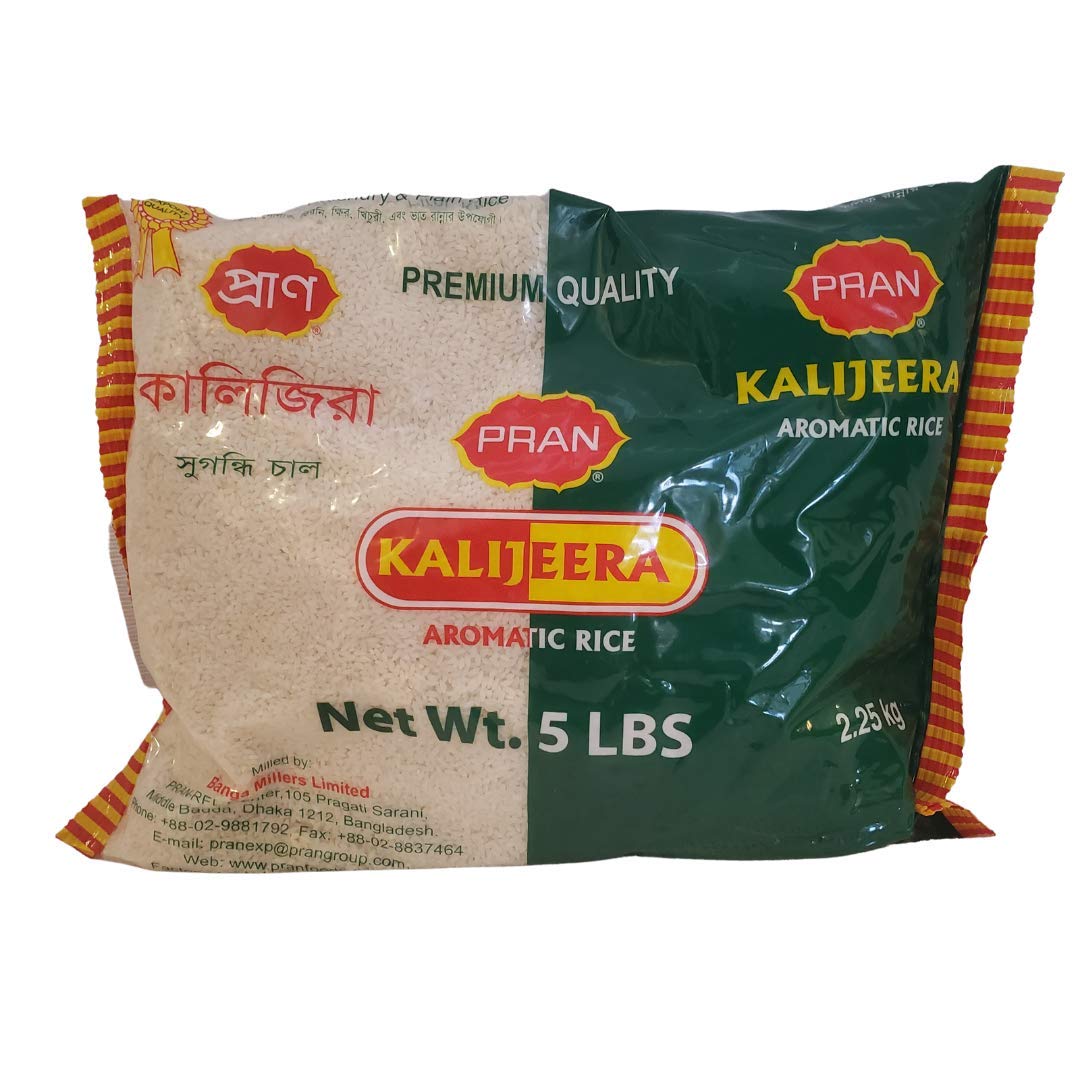 Pran Kalijeera Aromatic Rice 5 Lbs