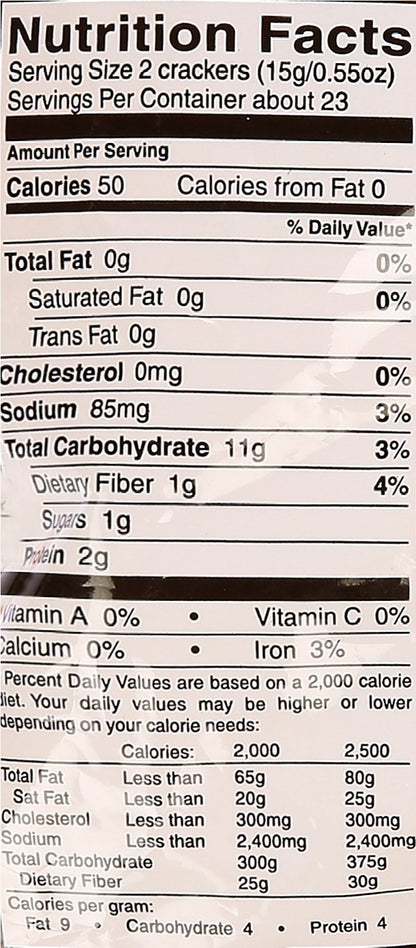 Excelsior Jamaica's Favorite Water Crackers, Cinnamon, Fat Free ,11.85 oz, Packaging may vary