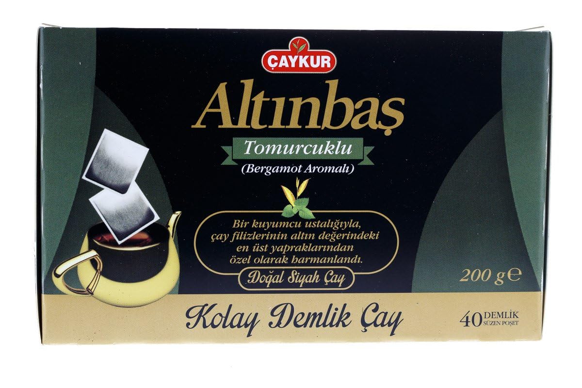 Caykur Altinbas Black Tea Series (Early Grey 40 Teapot Bag)