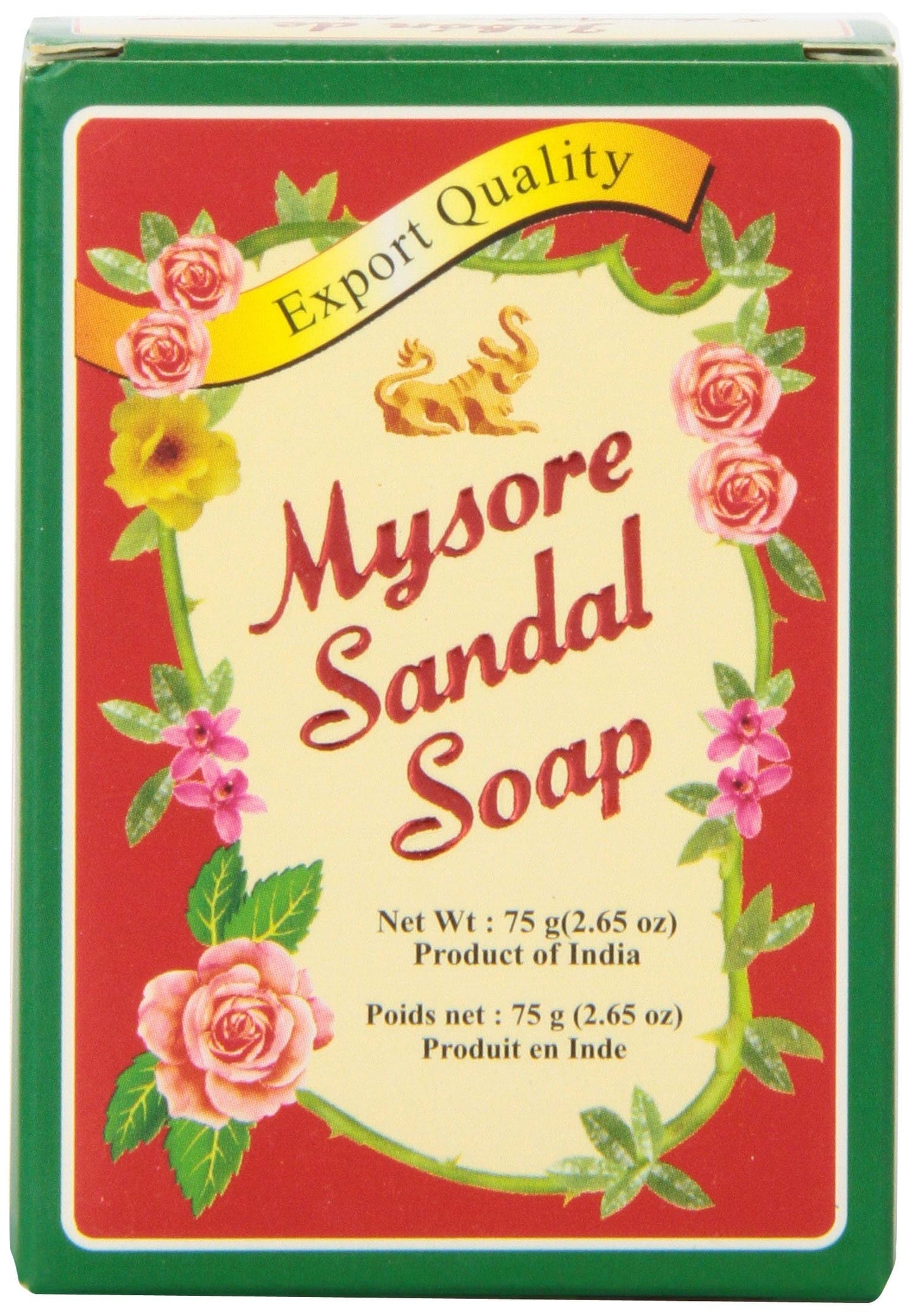 Mysore Sandal Soap 2.65 oz Box, (Pack of 12)