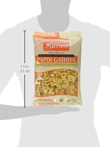 Surati, Papdi Gathiya, 341 Grams(gm)