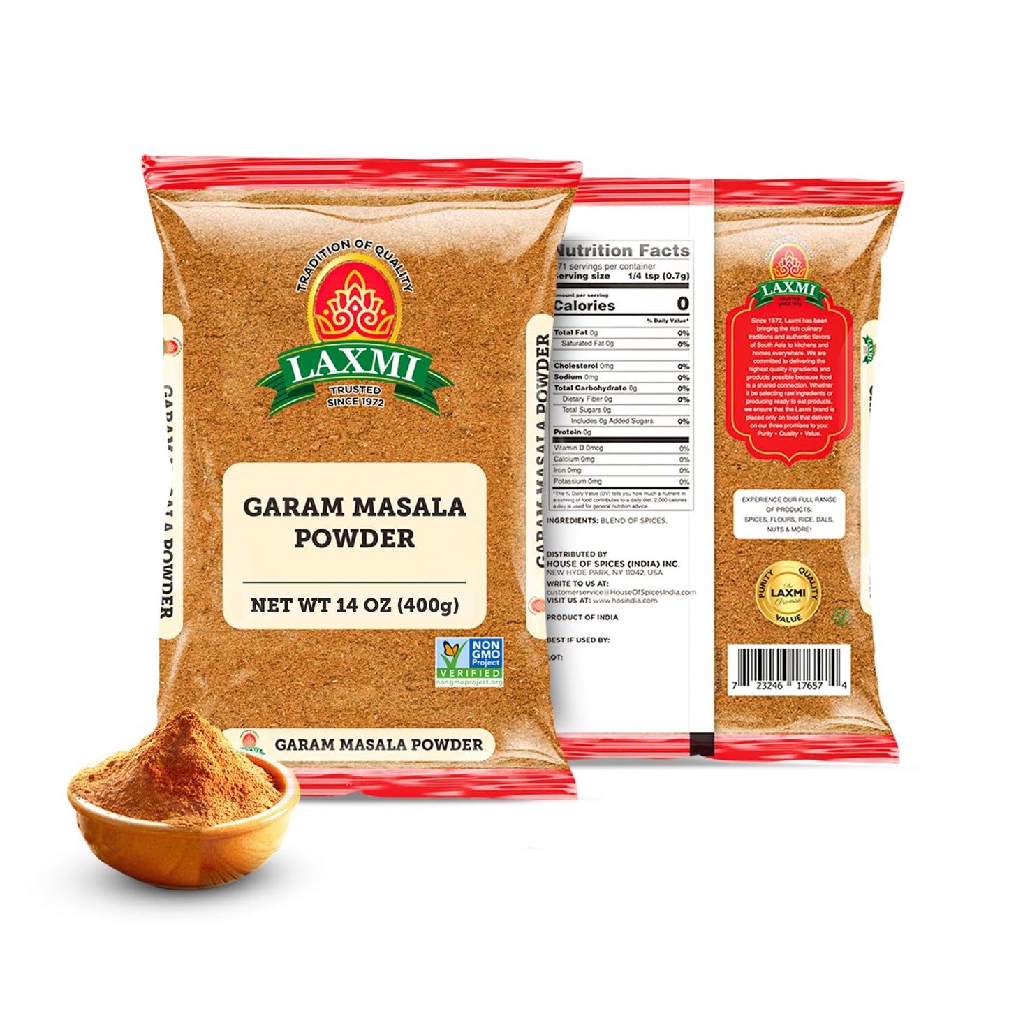 Laxmi Garam Masala 400 gms - Indian Spices