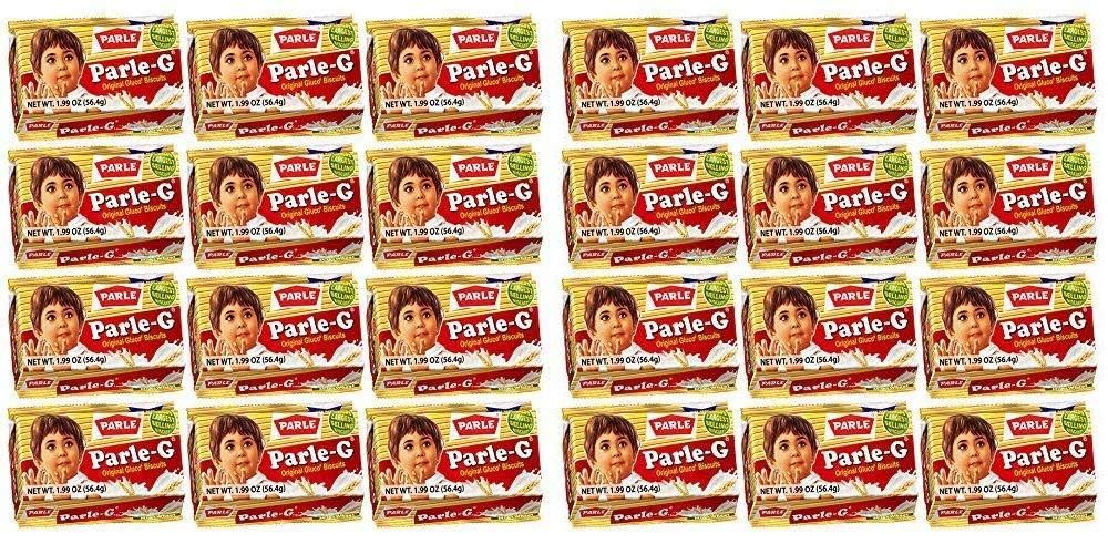 Parle-G Biscuits 56.4 Grams (12 pack) Pack of 2