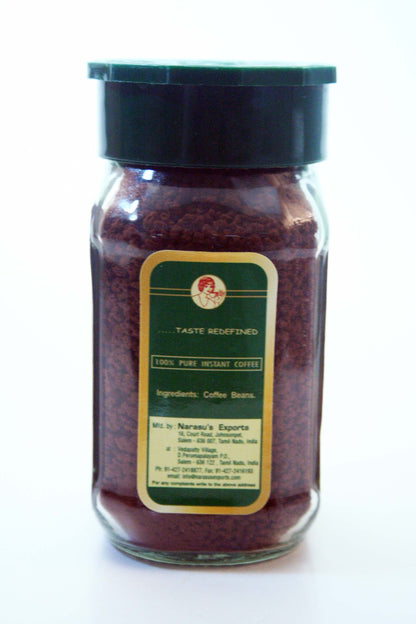 Narasu's Pure Instant Coffee 50 gms - Indian Coffee