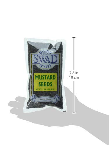 Swad Mustard Seeds 7 Oz - Food / Masala / Dal