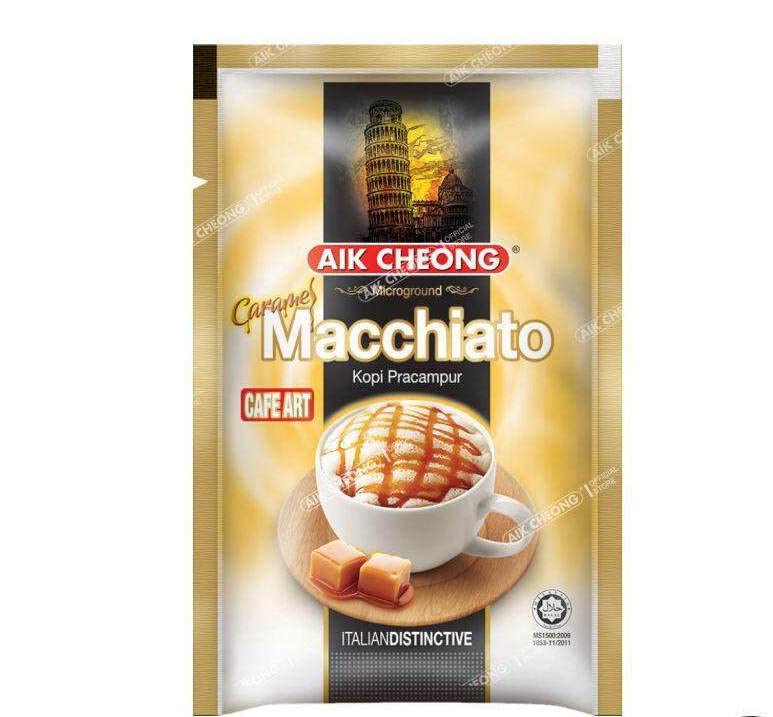 Aik Cheong Cafe Art 3 in 1 Caramel Macchiato 25gx12s (5 Packs)