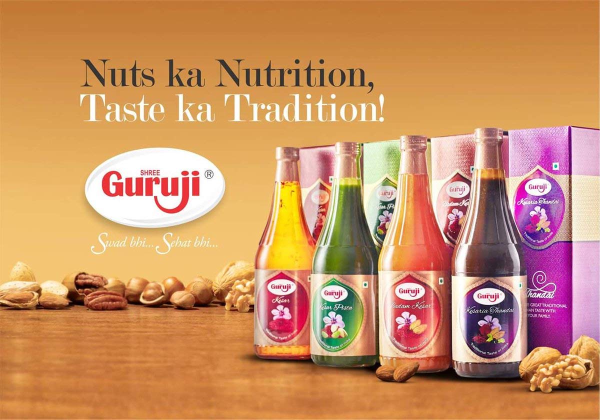 Guruji Kesar Thandai, 750ml