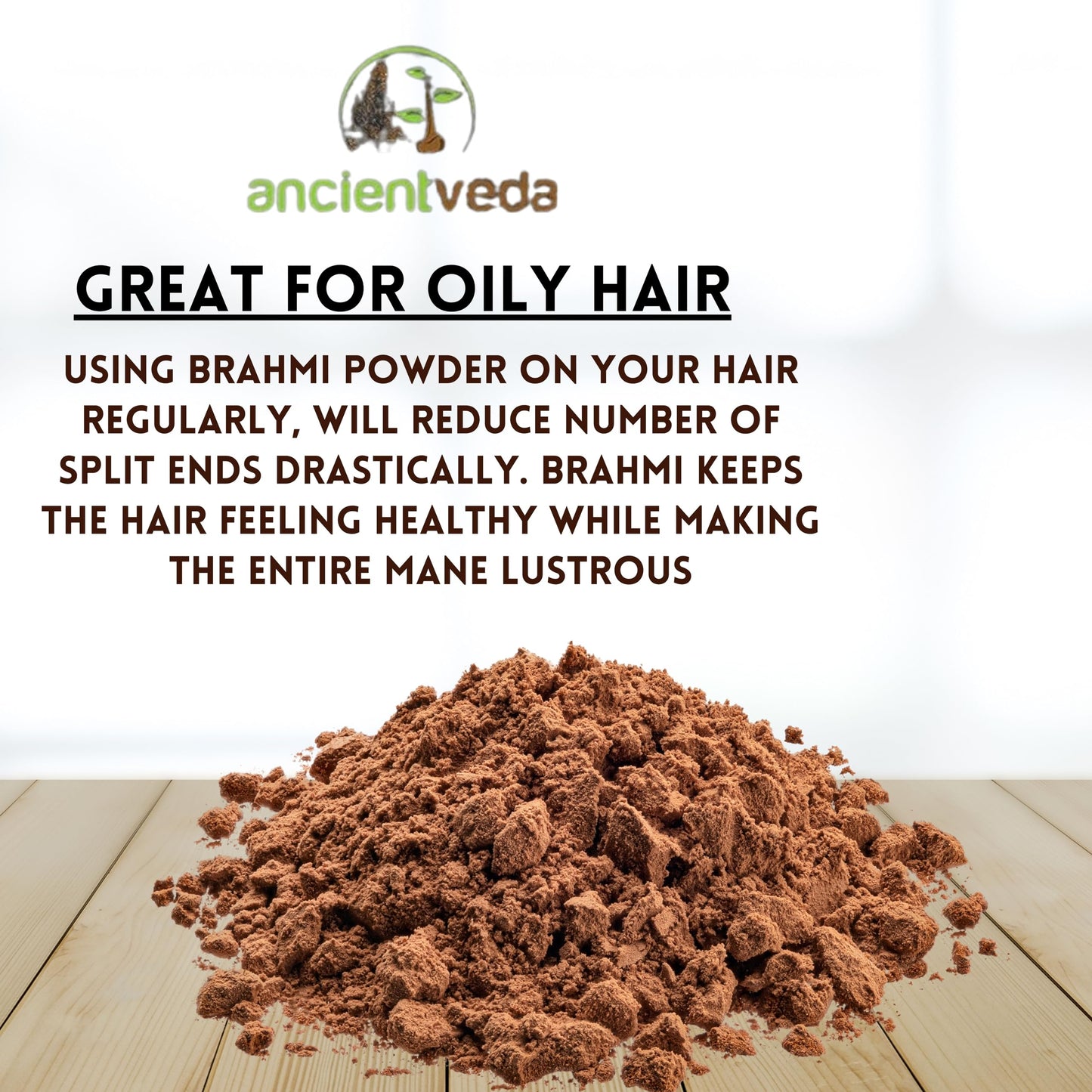 Ancient Veda Organic Brahmi Powder 100 gms