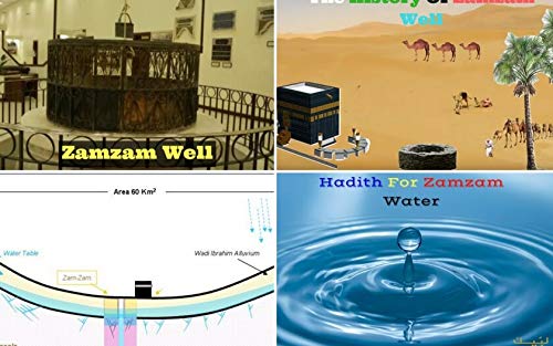 Mecca Zamzam Drinking Water 16.5 fl.oz/500ml 6 Bottles