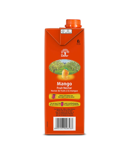 Dabur Real Mango Nectar 1 Ltr. [Pack of 3]