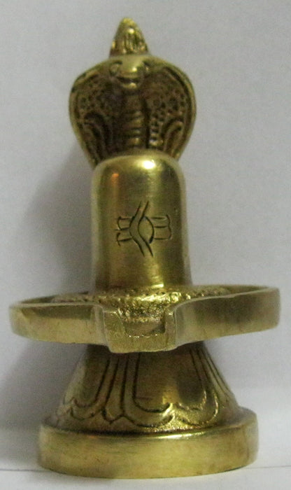 BRASS STATUE OF LORD SHIVALING - 12