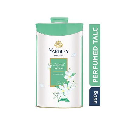 Yardley London Imperial Jasmine Perfumed Talc for Women, 250g - Indian Hair Products