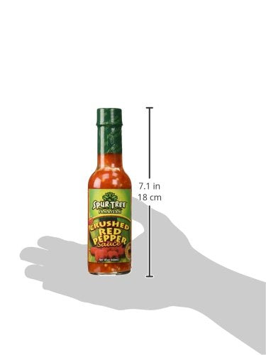 Spur Tree Crushed Red Pepper Sauce Organic Crushed Red Pepper Sauce for an Authentic Jamaican Experience Organic Red Pepper Sauce to Spice Up Your Dish (5 Oz, 2 Pack)