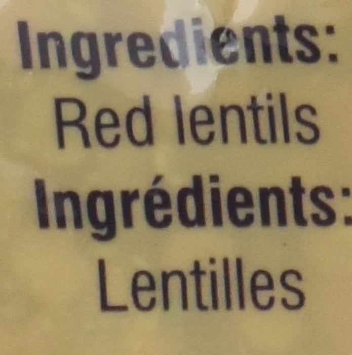 Laxmi Masoor Dal Split Red Lentils 4 lbs