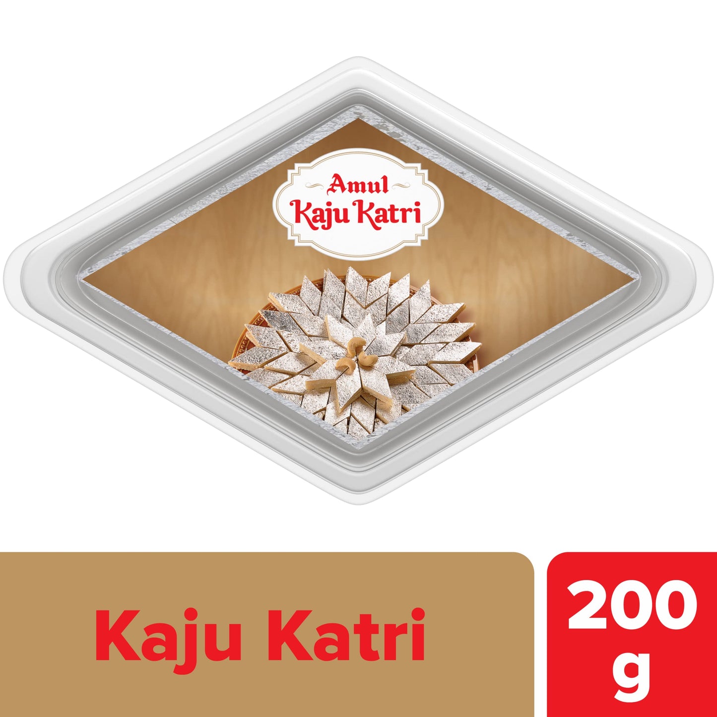 Amul Kaju Katri Sweets, 500gm